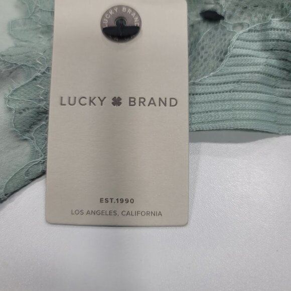 Lucky Brand Lace Trim Thongs Underwear  3-Pack - Picture 9 of 11